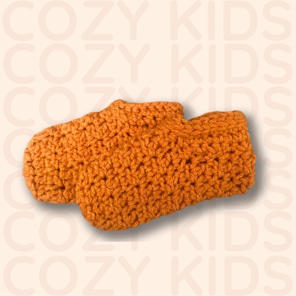 “Cozy Tootsies” Handmade Crochet Baby Slipper Socks - Picture 2 of 2